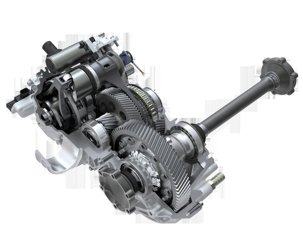 2 speed electric drive (2SED) line: transmission systems for full