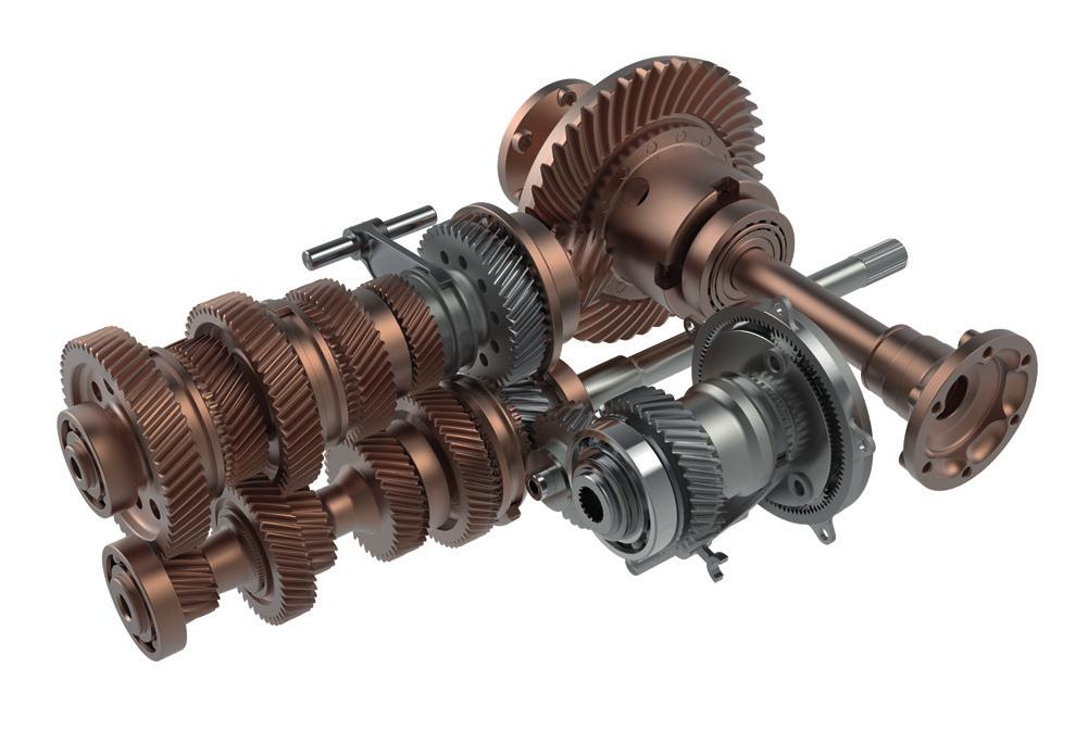 Hybrid Powershifting AMT line: transmission systems for full electric and hybrid supercars and extended range electric vehicles front or mid-engined longitudinal engine, rear mounted transaxle