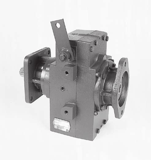 odel HT-100 Shifting Transmission eatures n Input and output shafts in-line. n Shifting mechanism allows selection of neutral and two (2) ratios.