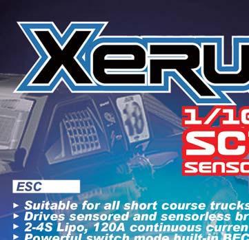 Pro Race SCT Sensored Combo XERUN-SCT-PRO ESC XERUN-4068SD Sensored Motor