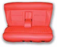 com Front Seats 32-34 standard & 28-31(4 Narrower) Style B Horizontal Pleat Style A 2 Roll & Pleat Split