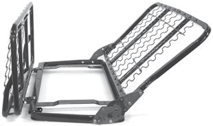Back and Seat Elements 3 Point Frame Seat Belt Single Drink Holder (Extra cost for frame modification)