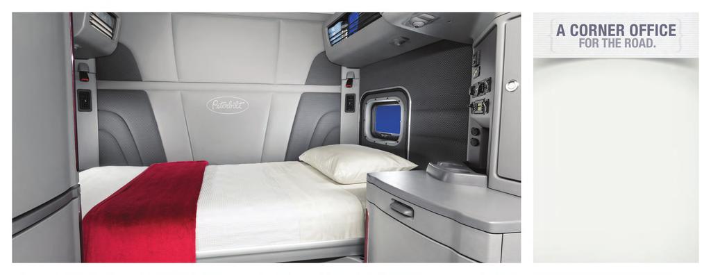 Providing the comforts of home, the spacious 579 sleeper is