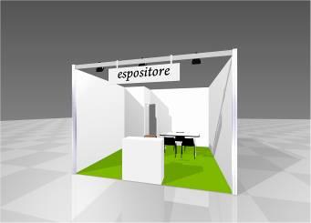 TECHNICAL FORM FLORA Trade Show 2016 ATTACHED 2 TURNKEY STAND * (RENDERING AND SUPPLY) * NOTA BENE: here below we show some ready to go solutions If you prefer customize your space, please contact: