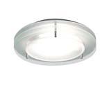 Rated, it can be located in bathroom zone 2. This fitting is a available in a larger halogen fitting or the smaller flourescent version.