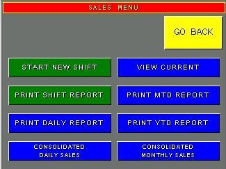 CHAPTER 13 : Car Wash Sales Data To access your sales menus, press SALES from the main menu and then select DAILY or MONTHLY SALES.