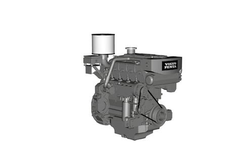 d5a T/ta marine engine 4-cylinder, 4-stroke, direct-injected, turbocharged aftercooled (TA version) marine diesel engine. Bore x Stroke (mm): 108 x 130 Displacement (l): 4.
