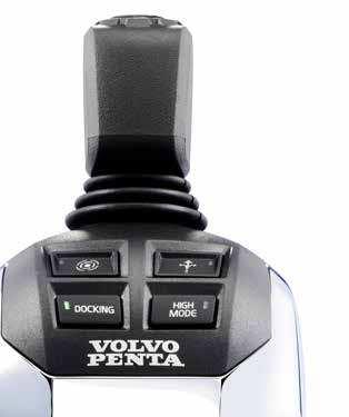 The buttons on the joystick put a unique combination of functions within your easy reach.