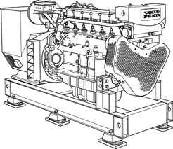 d7a t marine Genset 6-cylinder, 4-stroke, direct-injected, turbocharged marine diesel engine. Bore x Stroke (mm): 108 x 130 Displacement (l): 7.