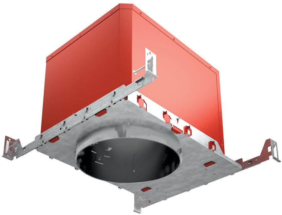 PRODUCT SPECIFICATIONS Frame-in Kit HOUSING: Fire and sound-rated housing. Up to 20 minute fire rated L500 (floor-ceiling) & P500 (roof-ceiling) design.