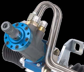 Perfect Power Steering The complete power steering system is designed with matched fluid volumes, flow rates and pressure requirements to deliver a tight,
