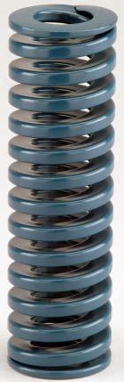 DieMax XL TM Medium Load Springs Product Features: ISO color - Blue High tensile strength chrome silicon material Optimal rectangular wire design Long life design for increased spring run-time *Note: