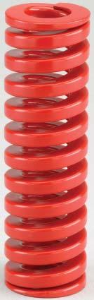 DieMax XL TM Heavy Load Springs Product Features: ISO color - Red High tensile strength chrome silicon material Optimal rectangular wire design Long life design for increased spring run-time *Note: 1