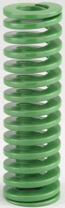 DieMax XL TM Light Load Springs Product Features: ISO color - Green High tensile strength chrome silicon material Optimal rectangular wire design Long life design for increased spring run-time Diam.