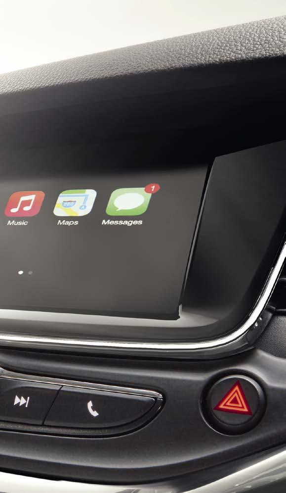 1. Our IntelliLink infotainment systems feature colour touchscreen technology for all Android or Apple ios smartphones and tablets*.