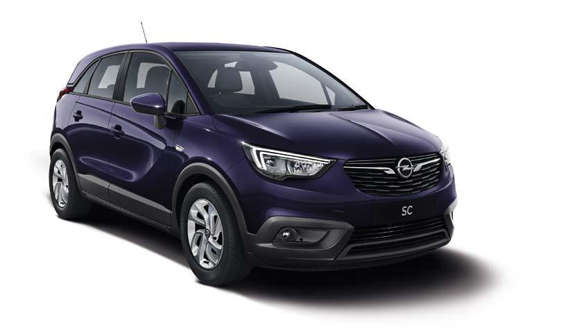 CROSSLAND X SC SC engine availability Petrol 1.2 (81PS) 1.2 (110PS) Turbo Start/Stop automatic Diesel 1.