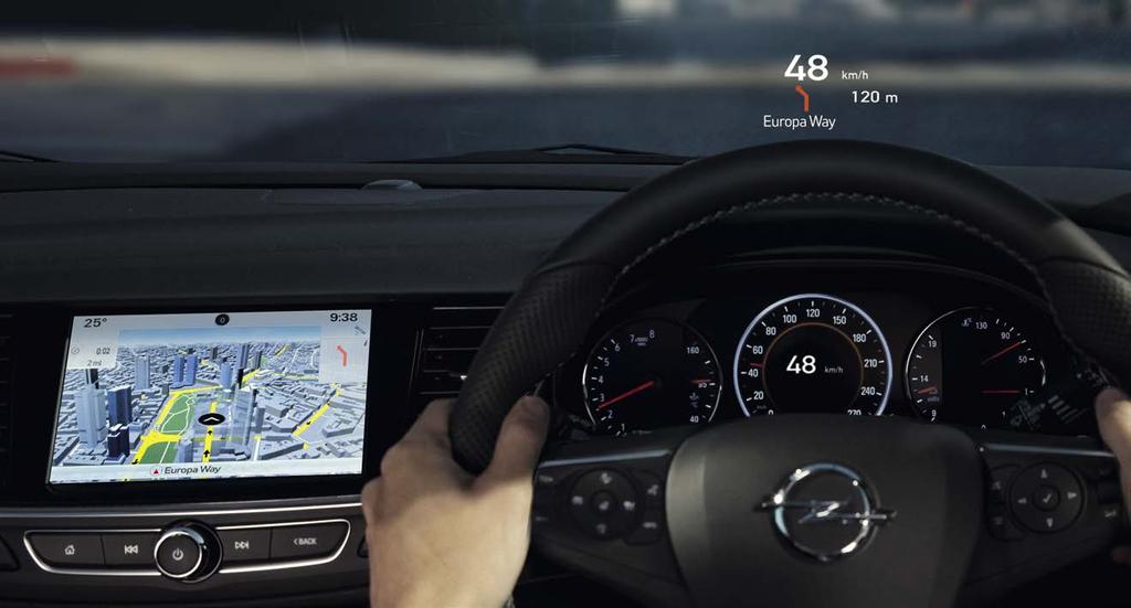 HEAD-UP DISPLAY AND ADAPTIVE FORWARD CONTROL. The autonomous generation of driver assistants 1 is here.