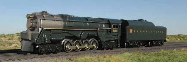 GS-4 4-8-4 STEAMER NAVIGATES O-31 CURVES LENGTH 22" HEIGHT 4" SOUTHERN PACIFIC DAYLIGHT Item No. 40001 Suggested price: $469.
