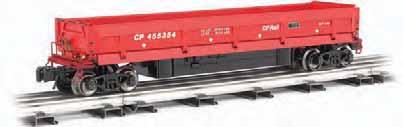metal trucks die-cast sideframes and operating couplers CP RAIL Item No. 47951 Suggested price: $127.95 DMIR Item No.