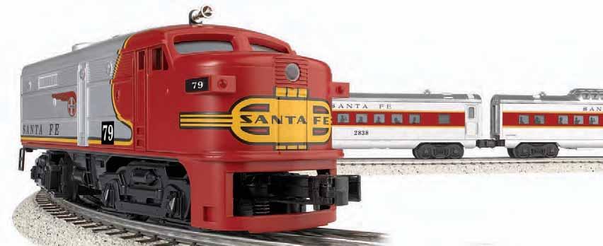 READY-TO-RUN ELECTRIC TRAIN SETS Lakeshore Limited Ready-to-Run Electric Train Set Item No. 00324 Suggested price: $399.