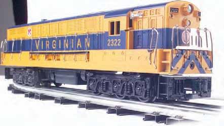 Virginian Tidewater 2322 VIRGINIAN FM TRAINMASTER WITH 6
