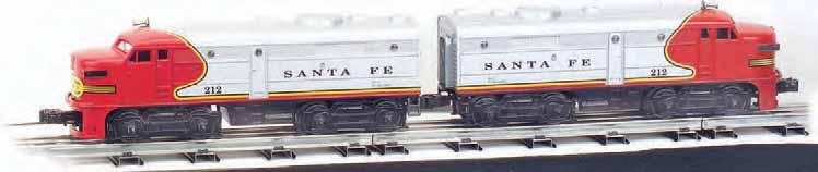 A-A DIESELS Item No. 20094 Suggested price: $379.95 Locomotive Features: AA length 22"; height 3.