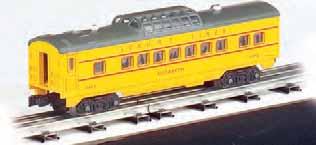 CARS NAVIGATE O-27 CURVES UNION PACIFIC 50th ANNIVERSARY SET 3 CAR PASSENGER SET Item No. 43240 Suggested price: $219.95 Includes: 1 No. 2481 Plainfield Pullman 1 No. 2482 Westfield Pullman 1 No.
