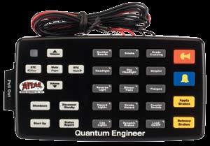 All Scale Electrical components QUANTUM ENGINEER CONTROLLER The Quantum Engineer Controller was created to allow DC users of Atlas Master Gold Series
