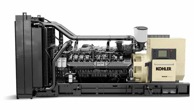 6 3 7 8 KD70 EMISSION-CERTIFIED Clean-running engines, featuring closed crankcase ventilation, meet EPA emissions standards KOHLER APM80 CONTROLLER Large touchscreen controller with intuitive user