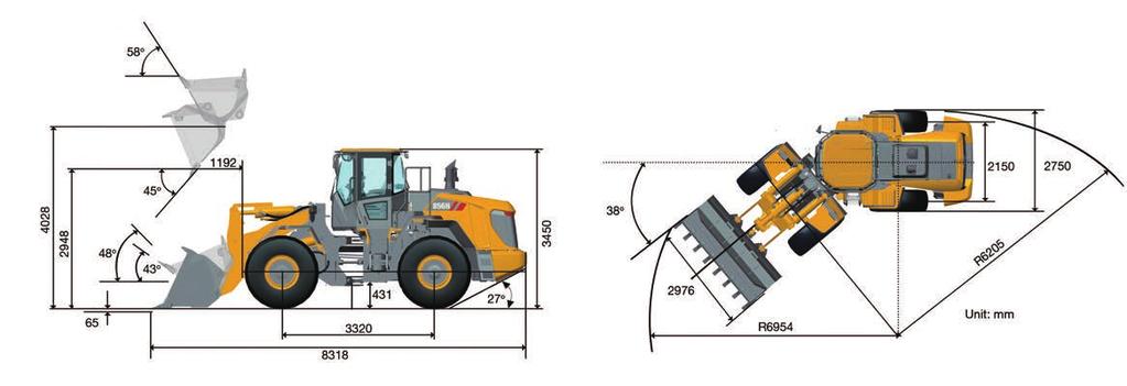 856H WHEEL LOADER SPECIFICATIONS ELECTRICAL SYSTEM Description Central warning system is a contronic electrical system with central warning light and buzzer for following functions: Serious engine