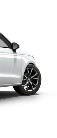 Audi A1 in Glacier White, metallic // Film sets for