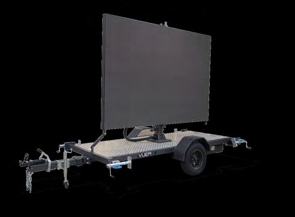 MOBILE DISPLAY SYSTEMS LED TRAILERS LED TRAILER Take your message to the people with versatile and innovative high quality LED Trailers!