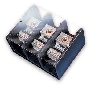 Distribution Block Selection Guide AMP PER POLE MATERI LINE CONNECTION LOAD CONNECTION DRAWING CATOG/ 2 3/8" Hex 500mcm-#6 375 in-lbs 12 Slotted #4 - #14 35 in-lbs 7 0LD55921Z 760 2 2 3/8" Hex