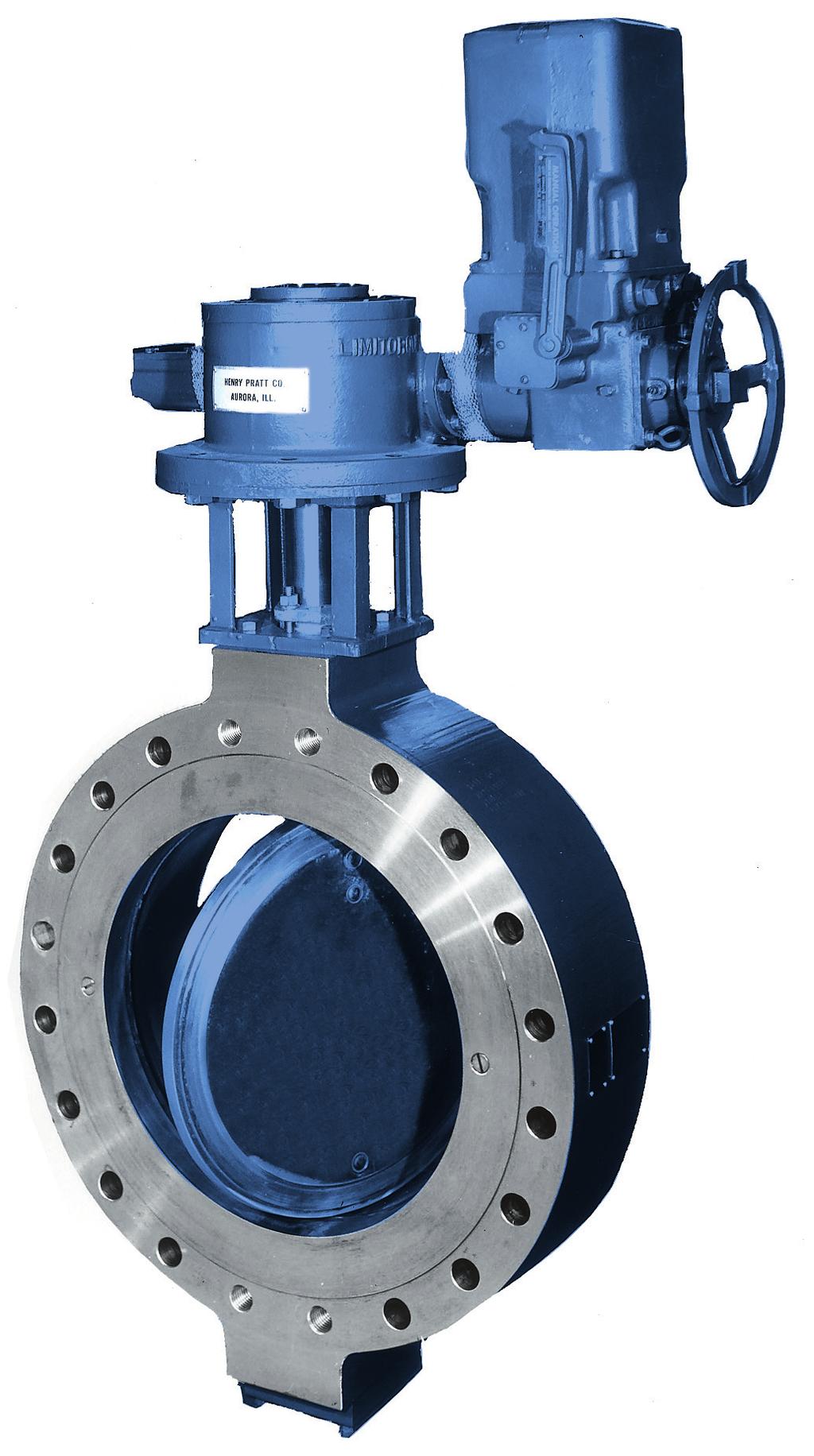 Scope of Line: Pratt Series 1100 Nuclear Water Valve ASME Class 2 & 3 Nuclear Safety Related Water Ser vice Butterfly Valves Sizes: 6 inches through 36 inches standard.