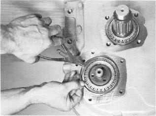 Figure 39 Remove rear cover bolts.