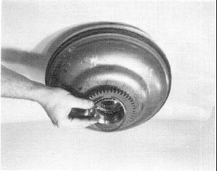 Figure 52 Remove impeller hub gear retainer ring. Figure 55 Remove impeller to hub bolts.
