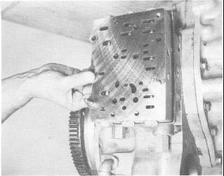 The use of aligning studs will facilitate valve to housing
