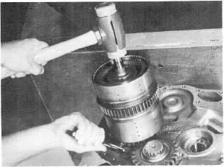 shaft, gear and bearing. See cleaning and inspection page.