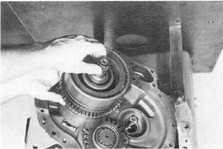 Figure 11 Install 2nd speed clutch pilot bearing.