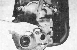 Figure 12 Install transmission case gasket and "0" ring seals.