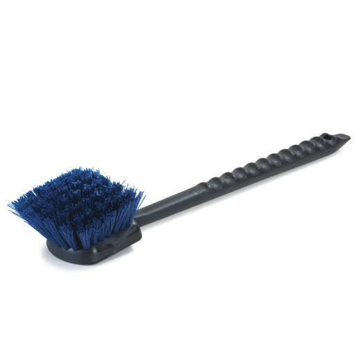 BRUSHES & ACCESSORIES ALL PURPOSE BRUSHES Polypropylene Bristles Excellent chemical resistance and withstand temperatures up to 225ºF Ergonomic handles are designed for comfort and efficiency 36505