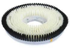 FLOOR CARE PRODUCTS CARPET CLEANING BRUSHES Karpet Kare Nylon Excellent for general scrubbing 11" - 20" showerfeed blocks with 1-3/4" trim Outer rows of.028" nylon bristles and inner rows of.