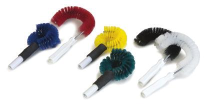 BRUSHES & ACCESSORIES FOOD & BEVERAGE PRODUCTION Clean-In-Place Brushes Workhorse construction and durability to increase your labor productivity for this critical sanitation job Brushes are ideal