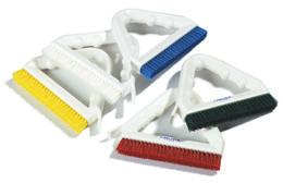 Scrub Pads & Holder Swivel pad holder is great for cleaning baseboards, floor edges, underneath fixtures and ceramic tile 365380 Pad Holder w/40724