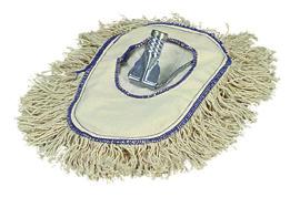 MOPPING FLOOR CARE PRODUCTS Tie-Back Dust Mops & Frames An economical choice for a cotton dust mop with full tie back Frame is constructed of heavy gauge metal Zinc plating reduces rust and corrosion