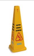 Top Card (36947) can be inserted in Caution Cones (36940, 36941) for increased visibility.