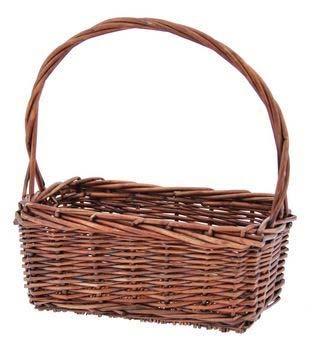 59 ea G03 71720 3 Asst 12" Brown Stained Basket
