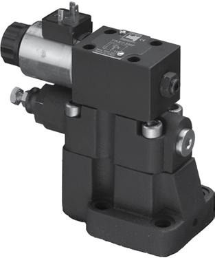 DURABLE VER*SP PROPORTIONAL PILOT RELIEF VALVES DESCRIPTION VER*SP valves are Proportional pilot operated pressure relief valves with subplate mounting according to NFPA T3.5.