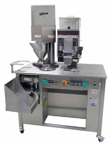 CHAPTER 1 1.1 Overview 1.1.1 Purpose The MODEL 10 capsule-filling machine (shown above) is a semi-automated means of filling capsules (sizes 000 through 4, DB-A, DB-B and DB-AA) with powder or pellets.