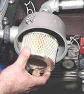 DO NOT RUN without gaskets in place vacuum pump could be severely damaged. 4.